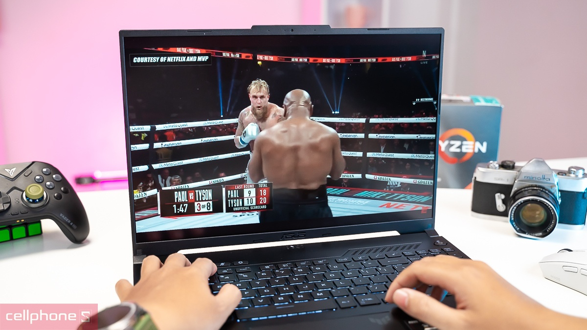 ASUS TUF Gaming A16 hỗ trợ âm thanh Hi-Res cho tai nghe