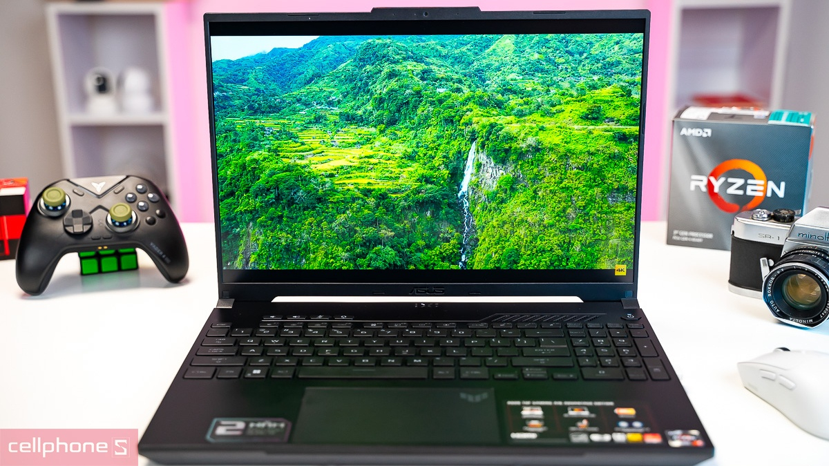 ASUS TUF Gaming A16 trang bị card đồ họa RTX 5070 tiên tiến