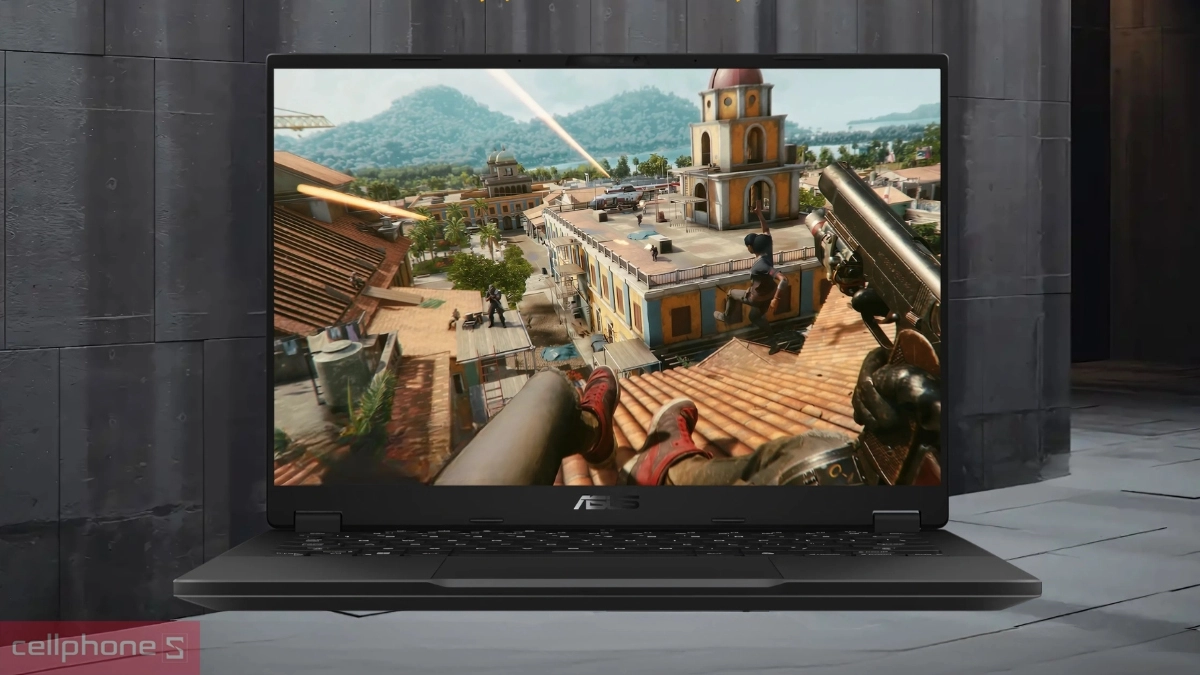 Màn hình Asus Tuf A14 sở hữu độ phân giải 2.5K