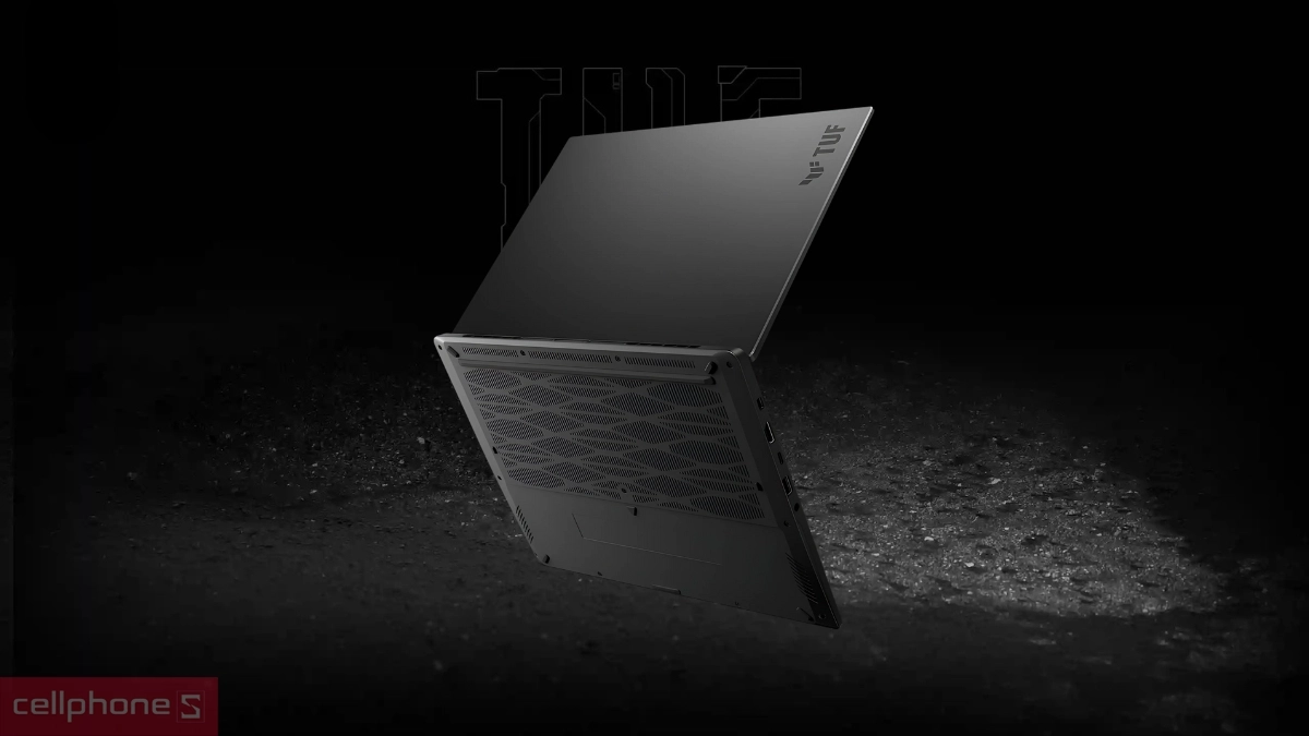 Hiệu suất Asus Tuf A14 được duy trì nhờ hệ thống tản nhiệt chất lượng