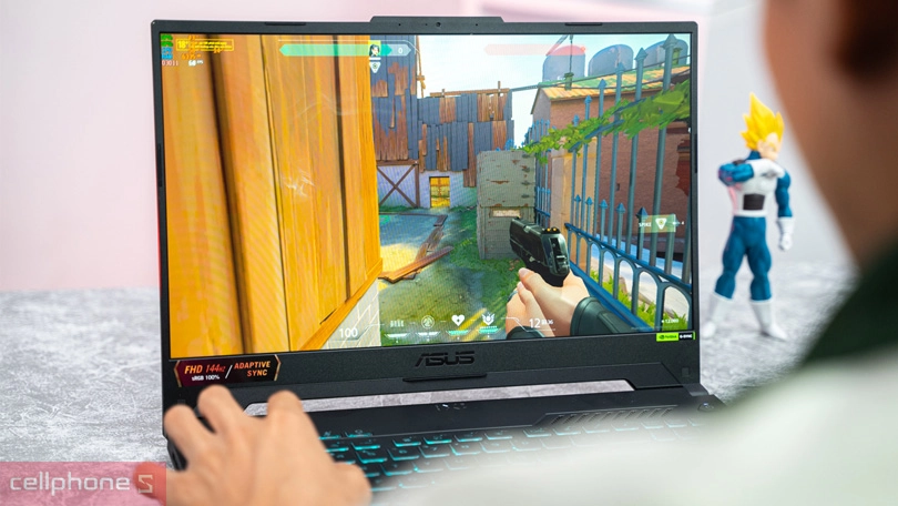 Asus Tuf Gaming F15 có khả năng đồ hoạ cao Asus Tuf Gaming F15 có khả năng đồ hoạ cao