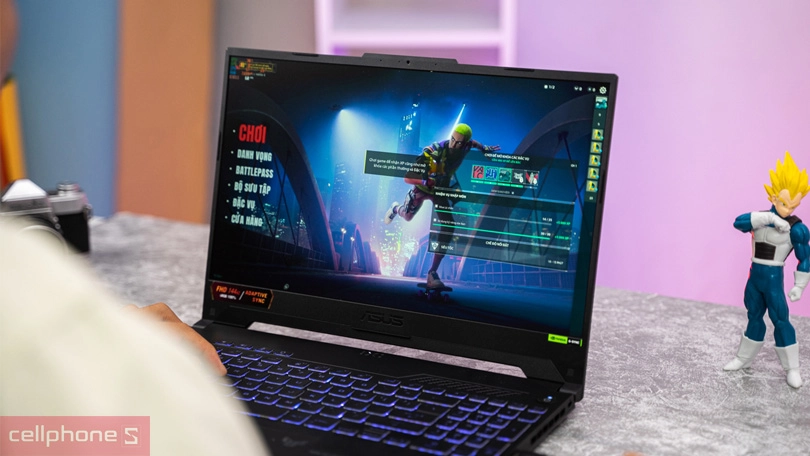 Asus Tuf Gaming F15 có hệ thống âm thanh tốt Hệ thống âm thanh Asus Tuf Gaming F15