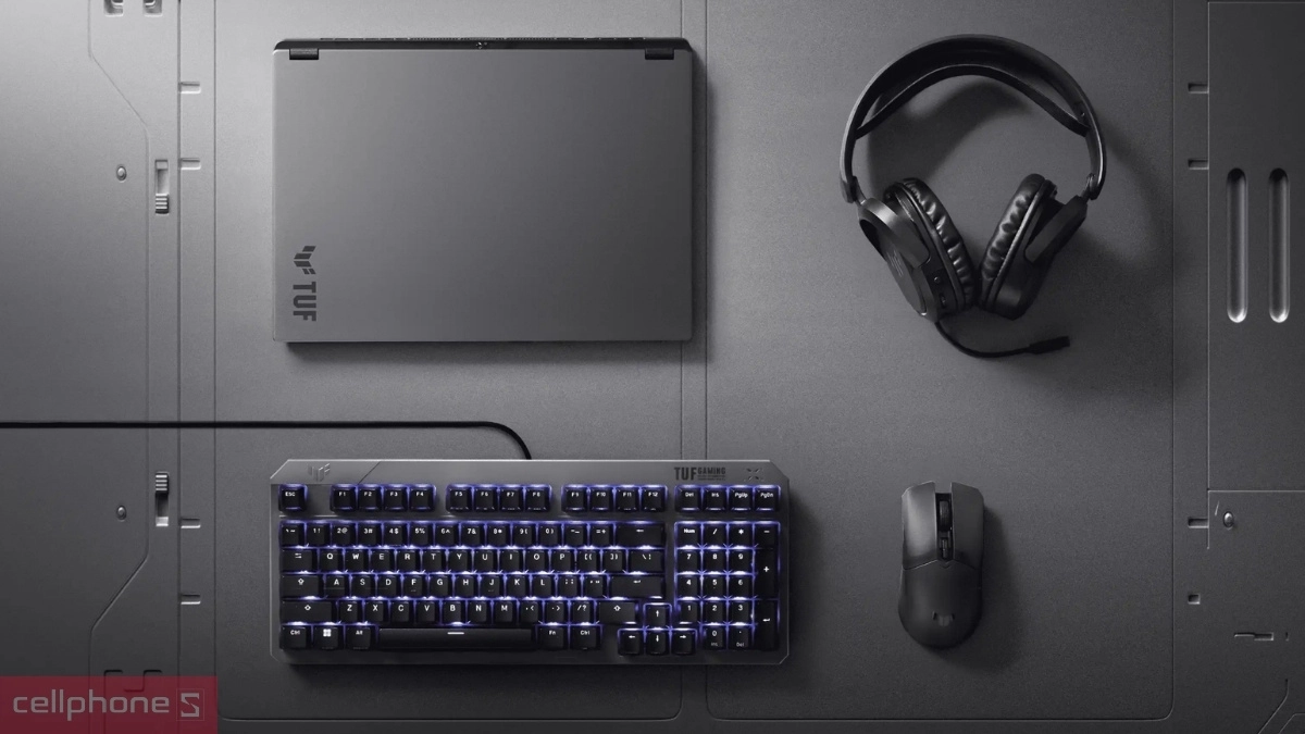 Laptop Asus TUF Gaming A14 FA401GM-RG013W Ryzen AI 9 có bộ nhớ 32GB LPDDR5X