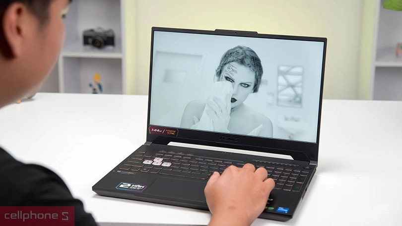 Cấu hình  laptop Asus TUF Gaming F15 FX507ZC4-HN095W