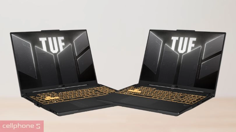 Thiết kế laptop ASUS TUF Gaming F16 FX607VJ-RL034W