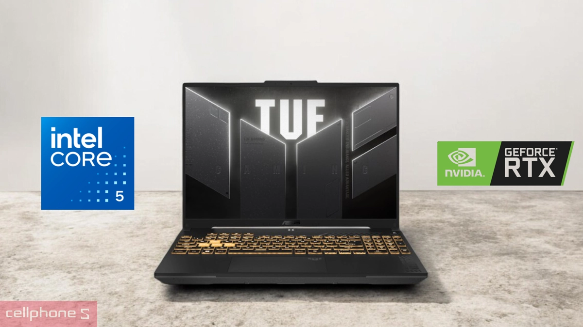 CPU - Card đồ hoạ của laptop ASUS TUF Gaming F16 FX607VJB-RL151W