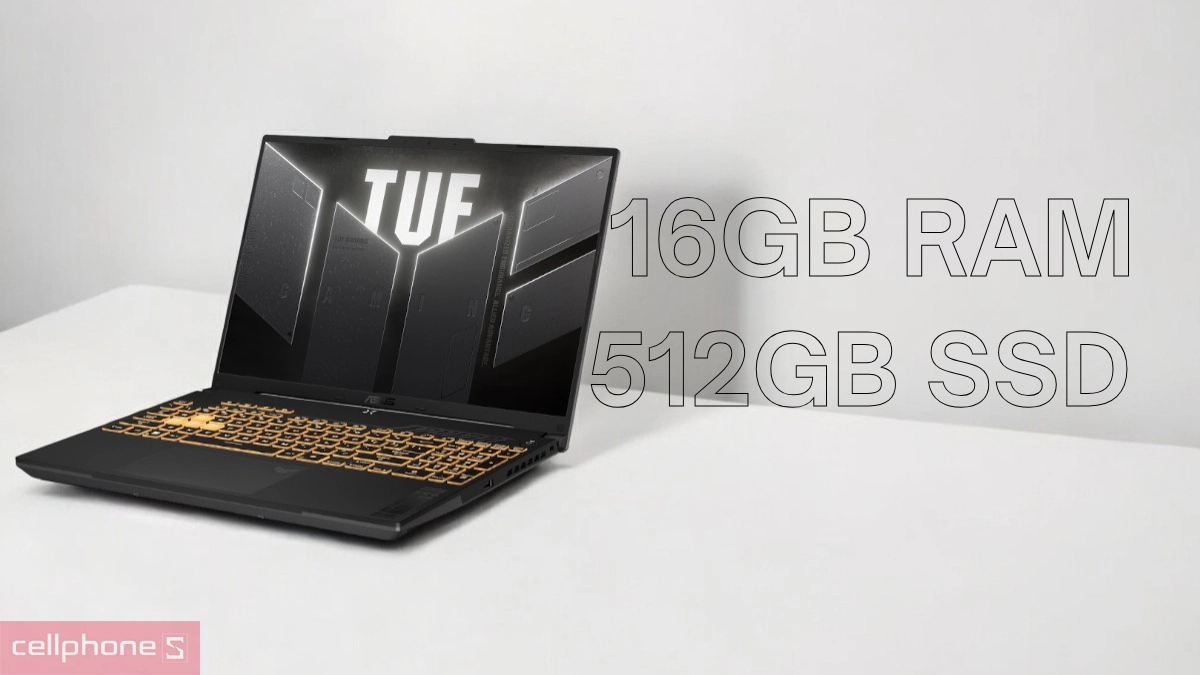 RAM - ROM laptop ASUS TUF Gaming F16 FX607VJB-RL151W