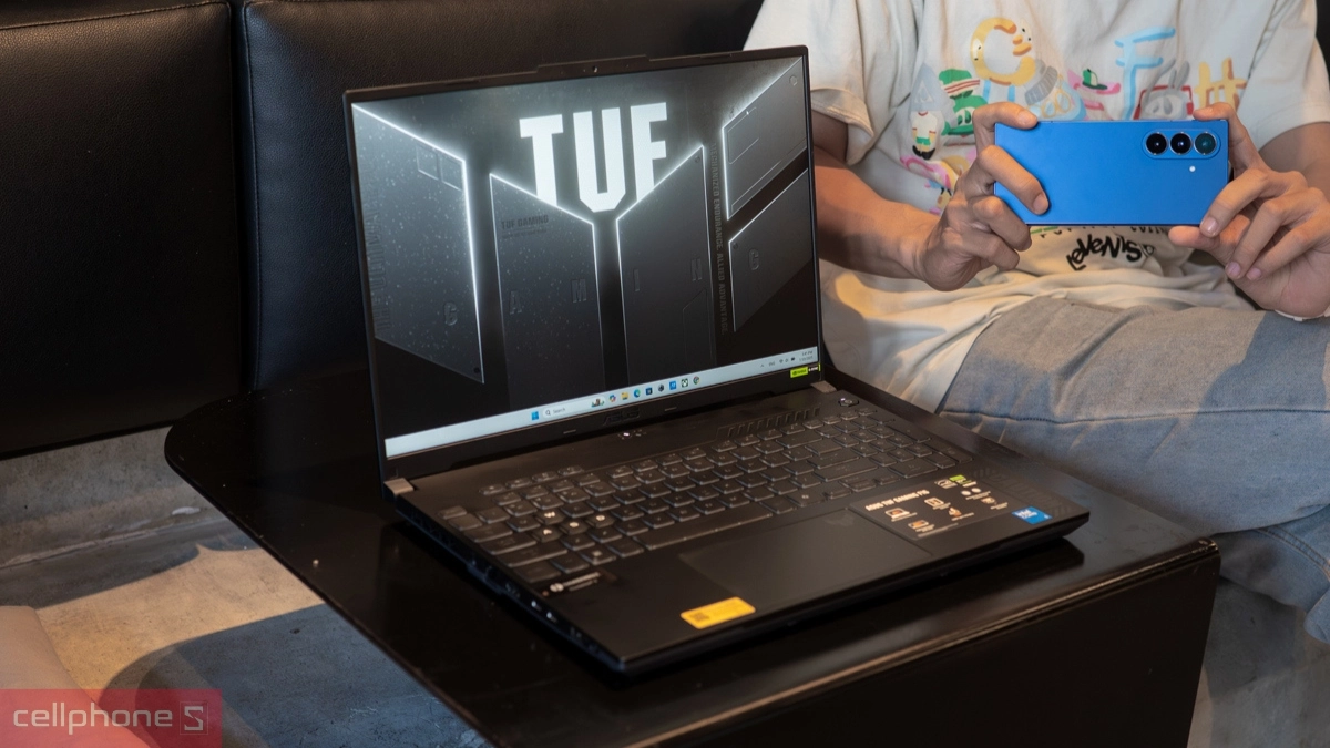 AI trên laptop ASUS TUF Gaming F16 FX607VU-RL045W