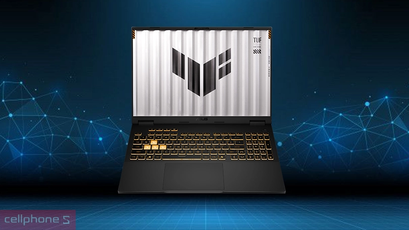 Bộ nhớ RAM và ổ cứng của laptop Asus TUF Gamnig F16 FX608JMR-RV048W