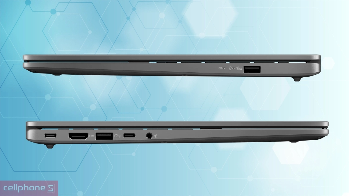 Pin 70Wh dùng lâu, hỗ trợ sạc nhanh Type-C