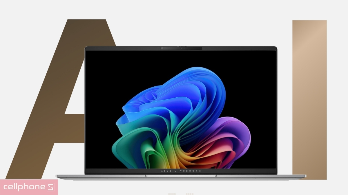 Asus Vivobook S16 ứng dụng AI tối ưu quy trình