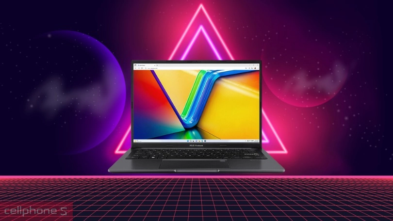 Thiết kế laptop Asus Vivobook 14 OLED A1405VA KM257W