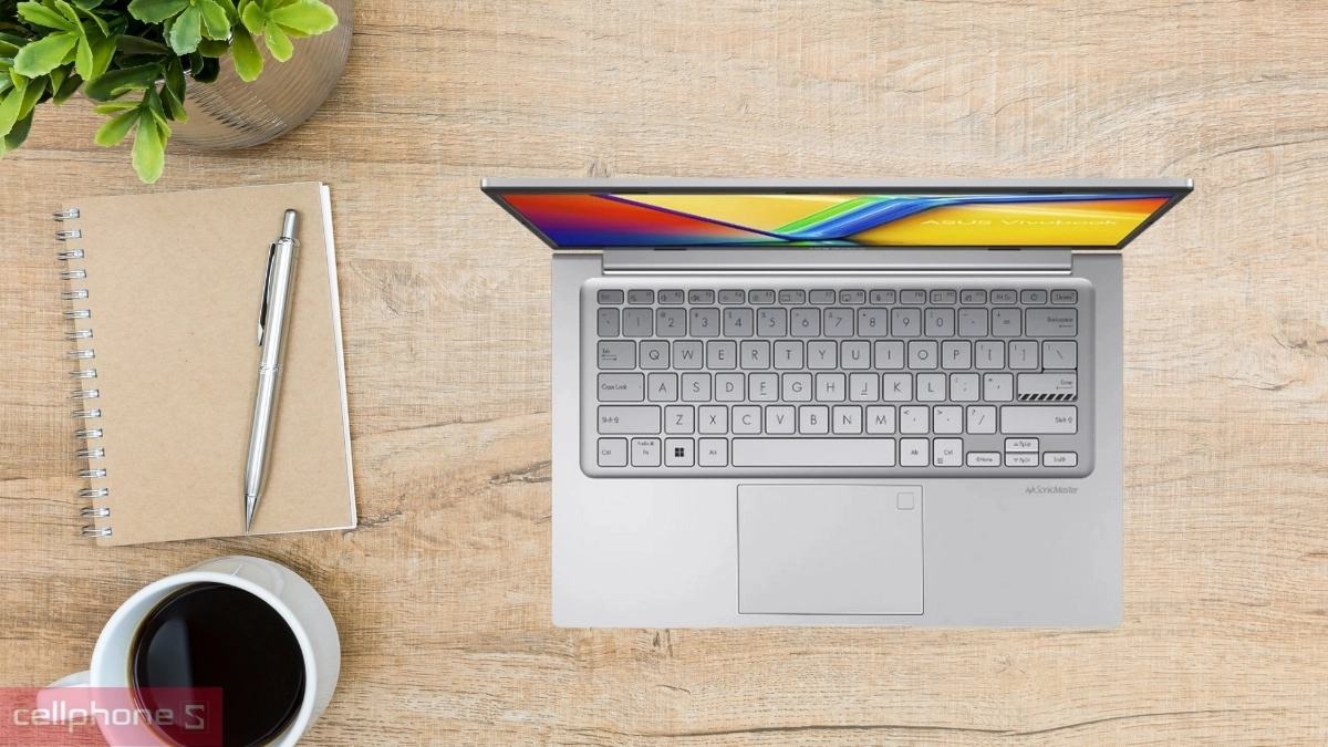 Thiết kế laptop ASUS Vivobook 14 X1404VA-EB509W