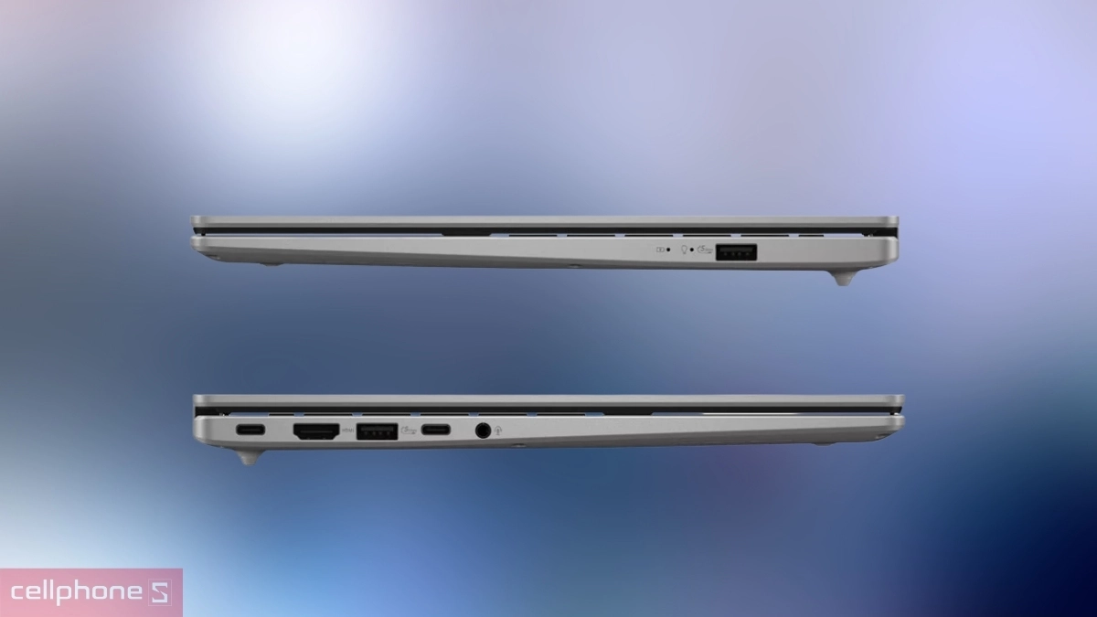 Laptop ASUS VivoBook 14 X1407CA-LY008W trang bị viên pin 42WHrs