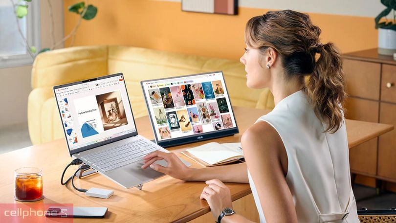 Cấu hình laptop Asus Vivobook 15 OLED S5507QA-MA090WS