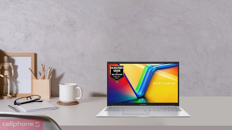 Bộ nhớ RAM vả ổ cứng của laptop ASUS Vivobook 15 X1504VA-BQ2076W