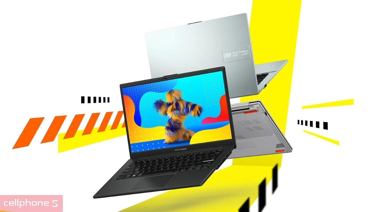 Thiết kế ASUS VivoBook Go 14 E1404FA-EB482W