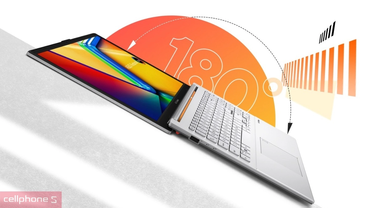Thiết kế laptop ASUS VivoBook Go 15 E1504FA-BQ1105W