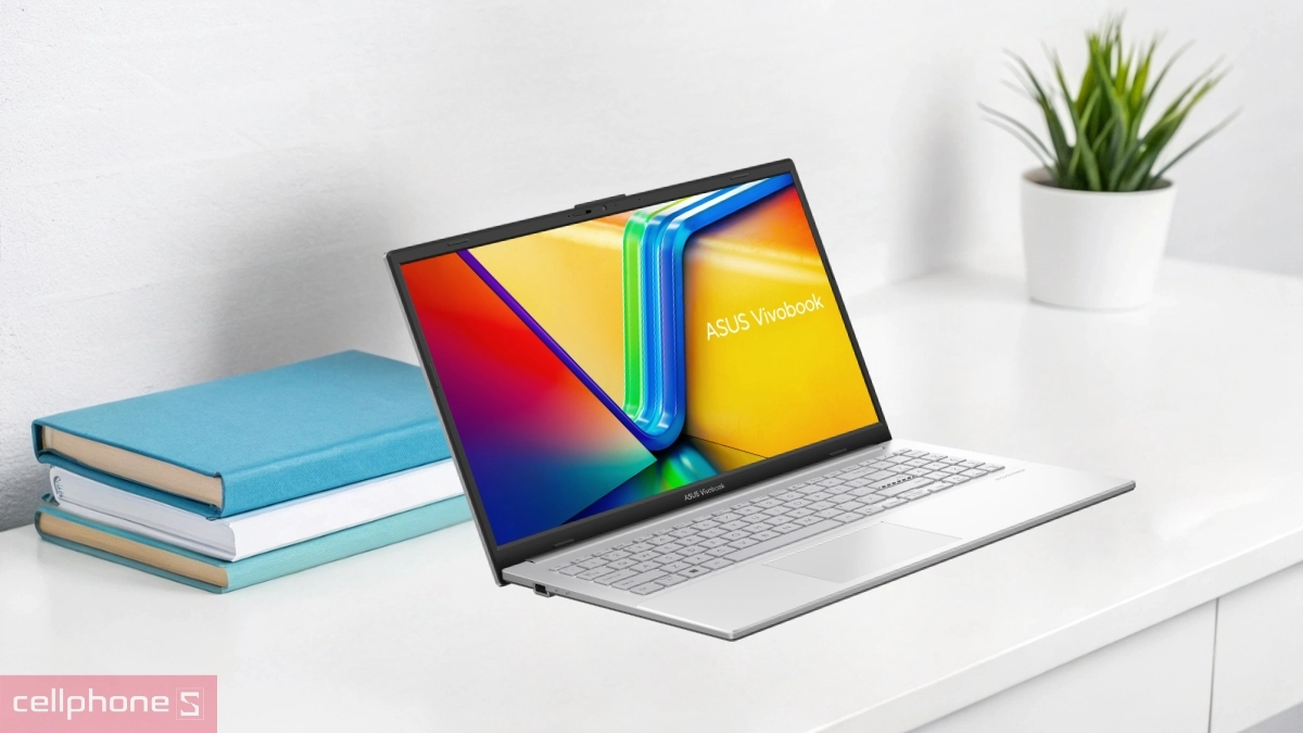 Hiệu năng xử lý ổn định của laptop ASUS Vivobook Go 15 E1504FA-BQ1150W