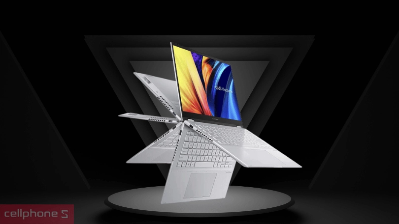 Thiết kế laptop Asus Vivobook S 14 Flip TN3402YA-LZ192W