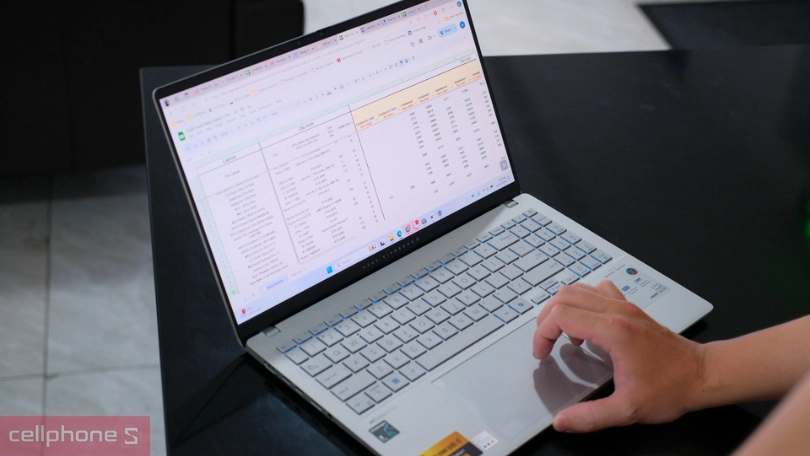 HIệu năng laptop Asus Vivobook S 15 S5507QA-MA092WS Copilot+ X Plus