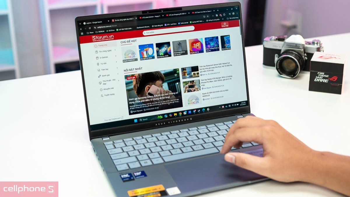 Cấu hình laptop Asus Vivobook S14 OLED S5406SA-PP060WS