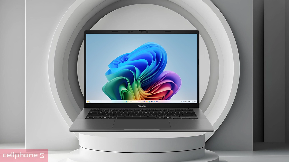 Asus Vivobook S14 S3407QA-SF043WS gây ấn tượng mạnh với thiết kế mỏng chỉ 1.59 – 1.79cm