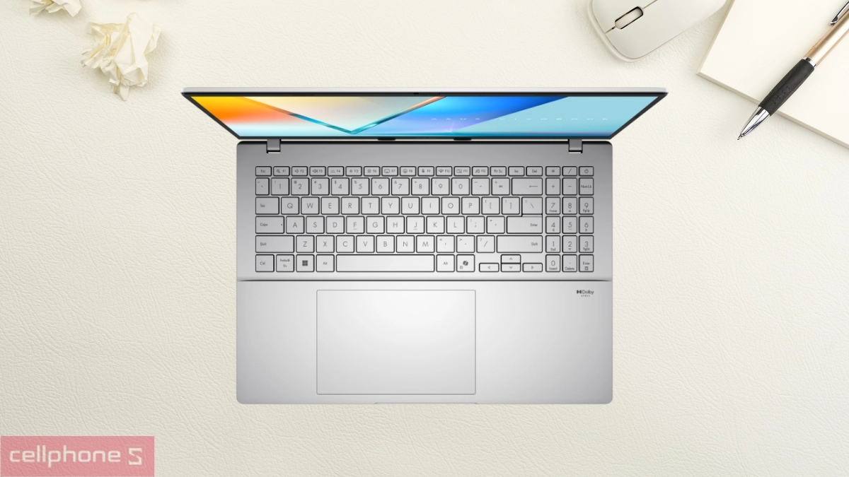 Bộ nhớ RAM, ổ cứng của laptop ASUS Vivobook S16 S3607VA-RP056W