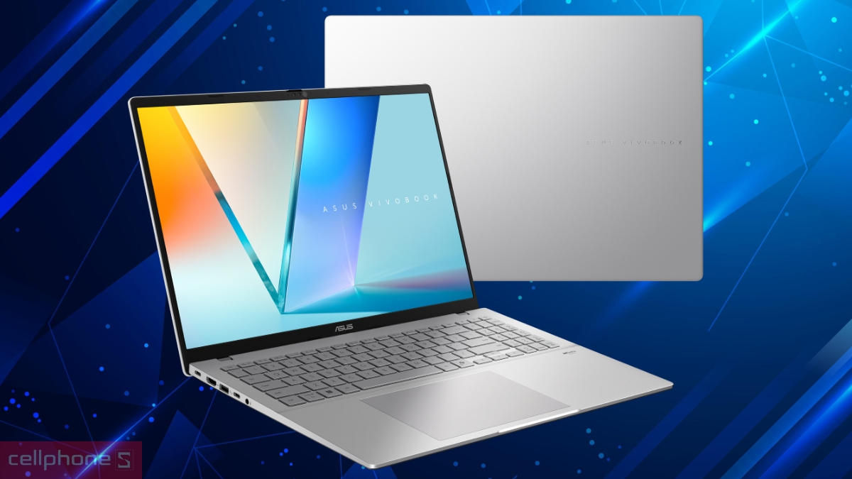 Laptop Asus Vivobook S16 S3607VA RP056WS nổi bật nhờ thiết kế mỏng nhẹ