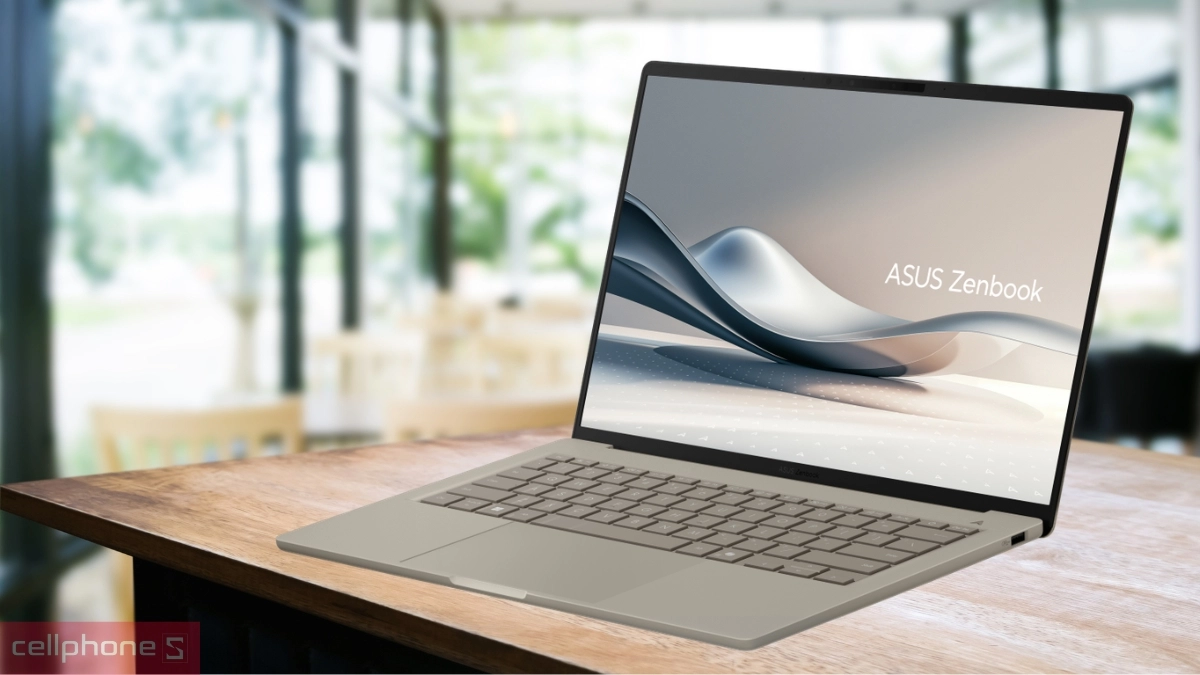 Cấu hình trên laptop Asus Zenbook A14 UX3407NA-QD132WS