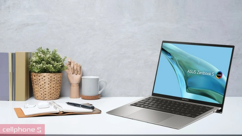 Laptop Asus Zenbook S 13 Oled UX5304VA-NQ126W I7 mạnh mẽ cho trải nghiệm vượt trội 