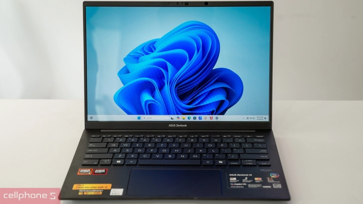 Laptop ASUS Zenbook 14 UM3406KA-PP590WS Ryzen AI 7 - Năng lực xử lý vượt trội