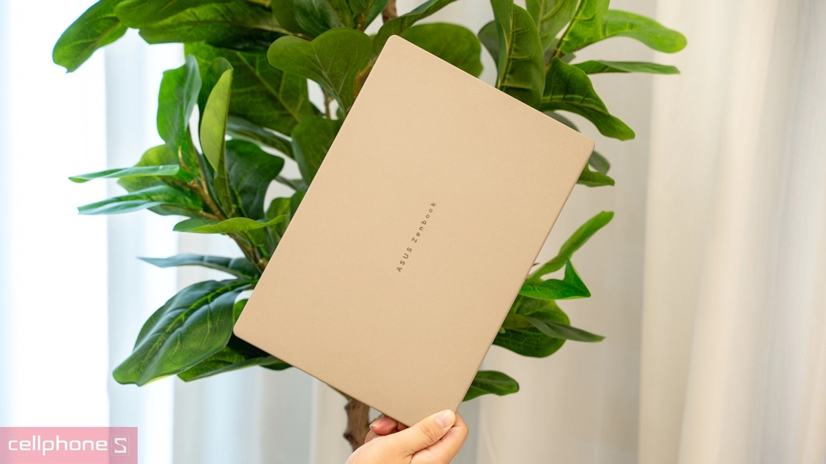 Asus Zenbook A14 có thiết kế siêu nhẹ, thuận tiện mang theo hằng ngày