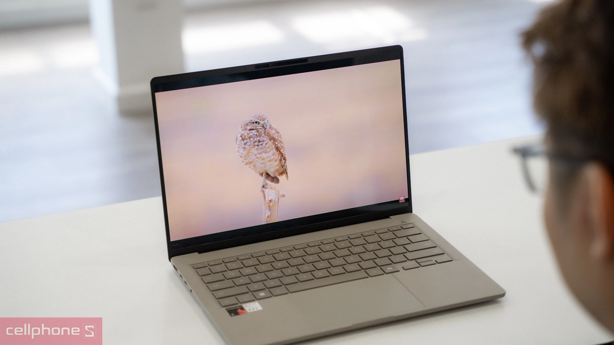 Asus Zenbook A14 kết hợp NPU chuyên dụng và Windows hỗ trợ tác vụ AI