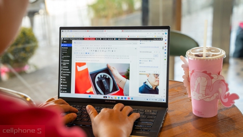 Laptop Asus Zenbook 14 OLED UM3402YA-KM405W - Đảm nhận tốt tác vụ văn phòng