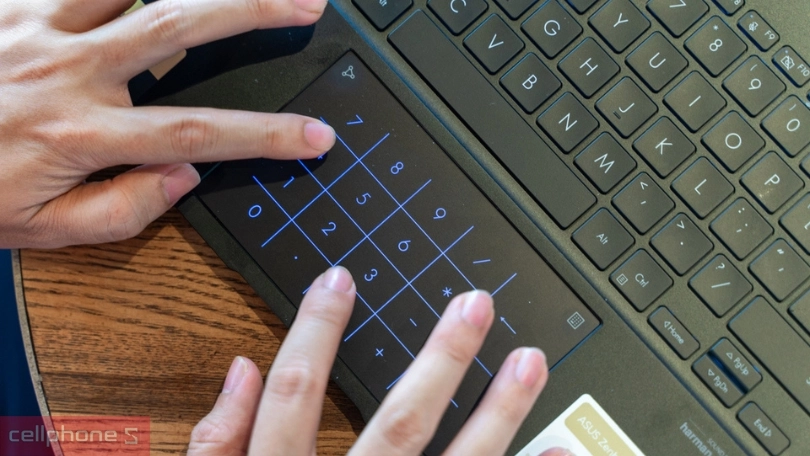 Bàn phím ASUS ErgoSense cho trải nghiệm đỉnh cao