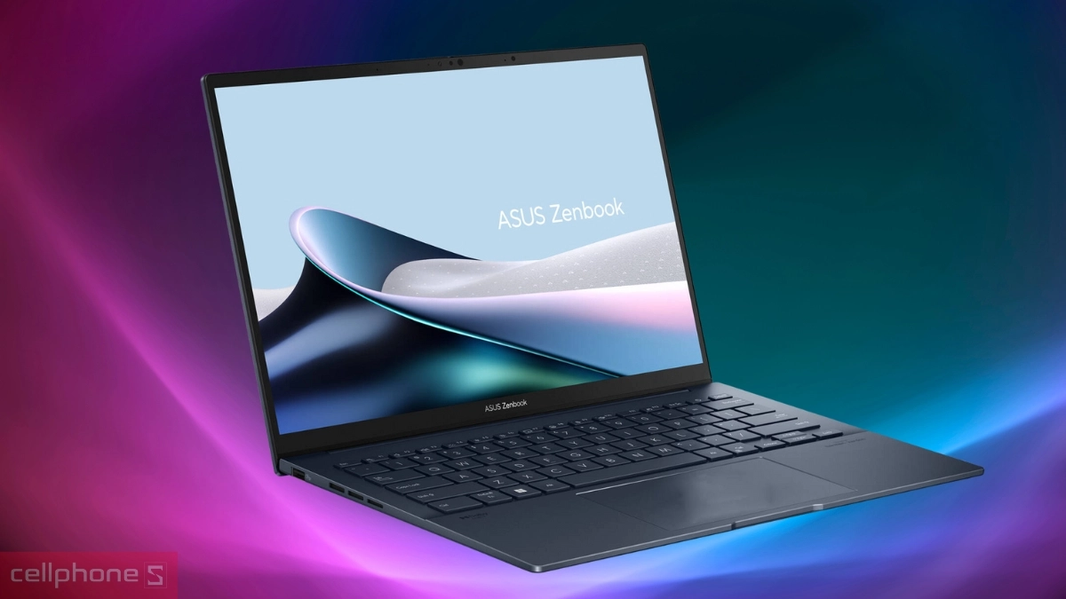 Cổng kết nối của laptop ASUS Zenbook 14 UX3405CA-PZ188WS