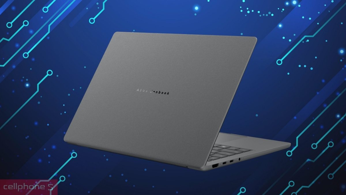 Thiết kế laptop Asus Zenbook A14 UX3407NA-QD254W
