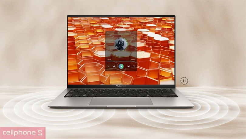 Thiết kế laptop Asus Zenbook S 13 OLED UX5304MA-NQ117W