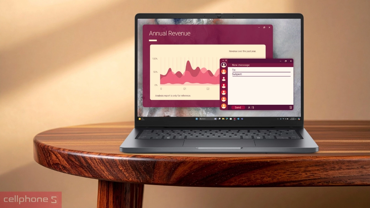 Laptop Dell 14 có thời lượng pin cao