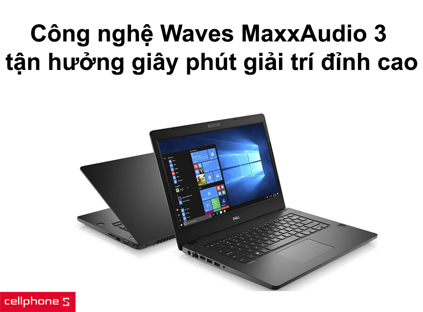 Công nghệ âm thanh Waves MaxxAudio 3 tận hưởng những giây phút giải trí đỉnh cao