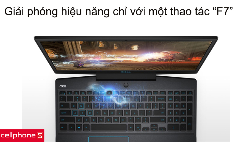 Giải phóng hiệu năng chỉ với một thao tác “F7”