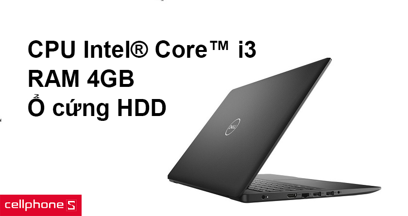 Hiệu năng mạnh mẽ với vi xử lý Intel Core i3 thế hệ thứ 8