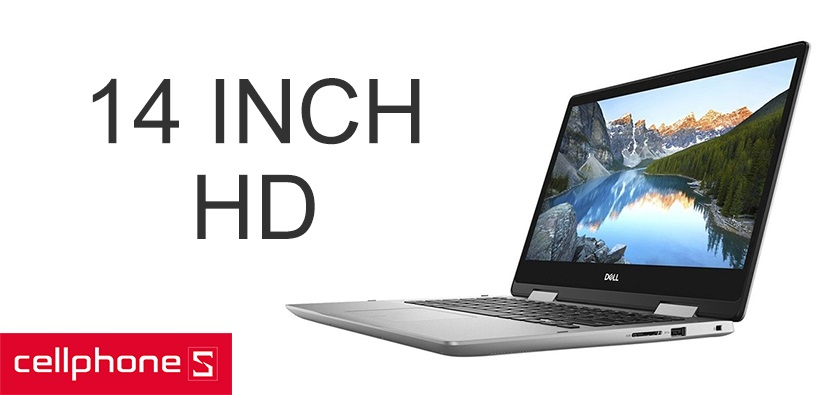 Màn hình 14 inch độ phân giải HD đủ dùng cho các nhu cầu