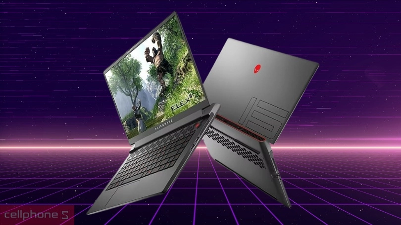 Laptop Dell Alienware M15 R7 - Trang bị vi xử lý mạnh mẽ cùng dung lượng bộ nhớ ấn tượng