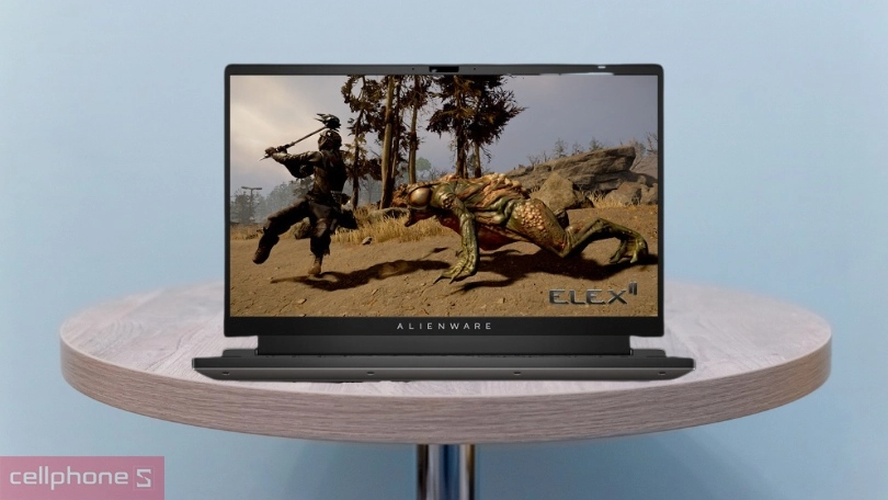 Laptop Dell Alienware M15 R7 - Trang bị vi xử lý mạnh mẽ cùng dung lượng bộ nhớ ấn tượng