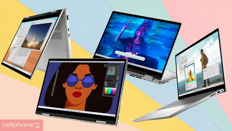 Thiết kế Dell Inspiron 14 2-in-1 I7430-5800SLV RD7PJ