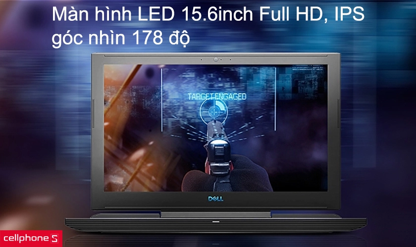 Màn hình LED 15.6inch Full HD, IPS góc nhìn 178 độ