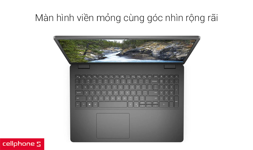 Màn hình viền mỏng cùng góc nhìn rộng rãi