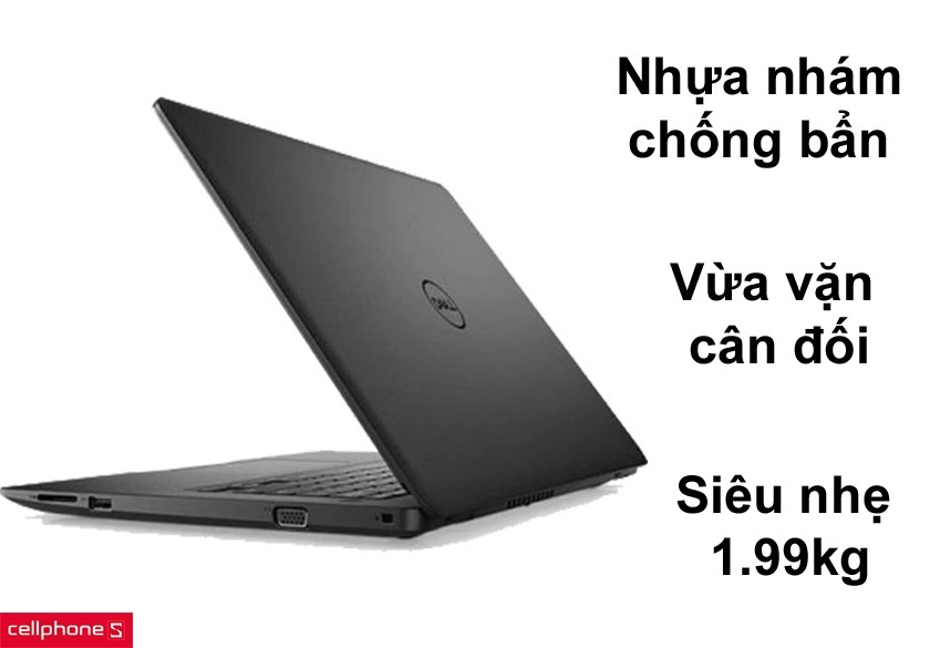 Thiết kế vừa vặn cân đối, chất liệu nhựa cao cấp